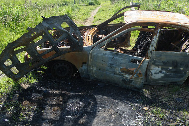 auto izgorjeli