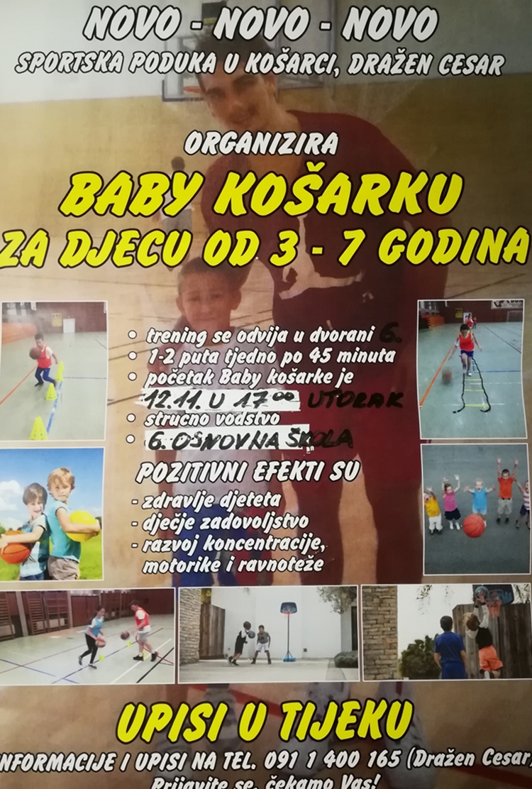 baby košarka